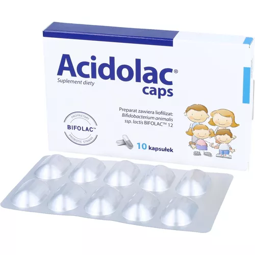 Acidolac, 10 kapsułek