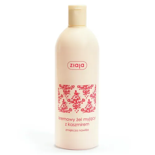 ziaja kaszmirowa - kremowy żel myjący z kaszmirem, 500 ml