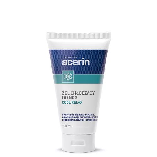 Acerin Cool Relax - żel chłodzący na opuchnięte i zmęczone nogi, 150 ml