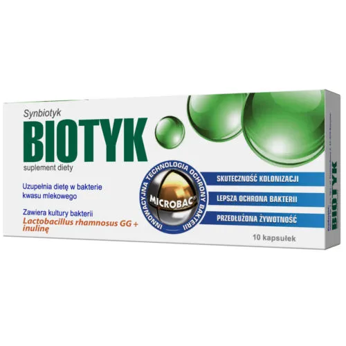 Biotyk 400 mg, 10 kapsułek