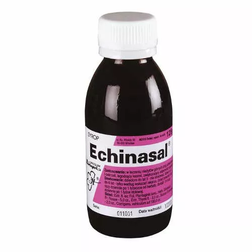 Echinasal (0,5 g + 0,3 g + 0,2 g)/10 g, syrop, 125 g