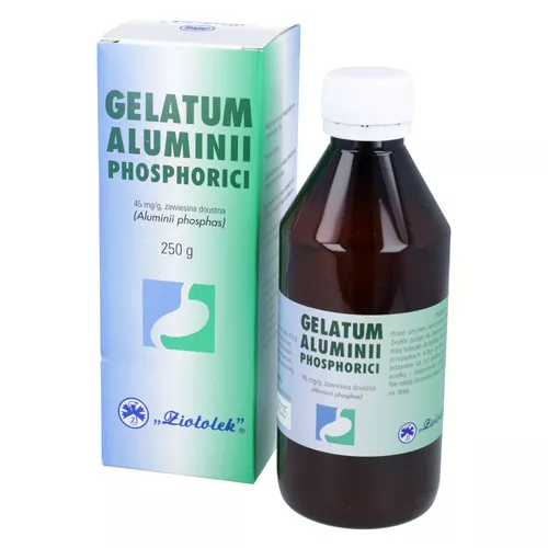 Gelatum Aluminii Phosphorici 45 mg/g, zawiesina doustna, 250 g