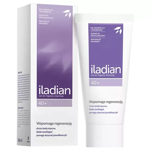 Iladian 40+ - żel do higieny intymnej, 180 ml
