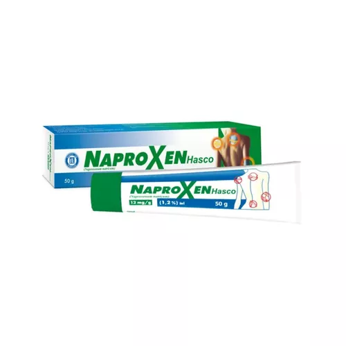 Naproxen Hasco, 12 mg/g (1,2%), żel, 50 g