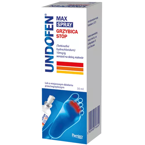Undofen Max Spray 10 mg/g, aerozol na skórę, 30 ml