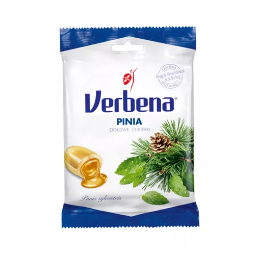 Verbena Pinia, cukierki ziołowe z witaminą C, 60 g