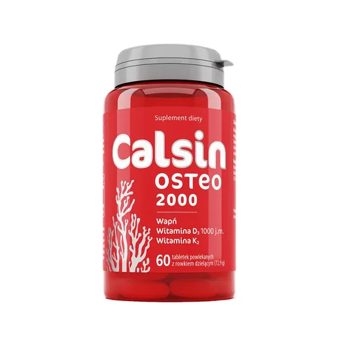 Calsin OSTEO 2000 - tabletki, 60 sztuk