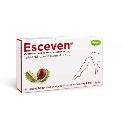 Esceven 167 mg, 60 tabletek