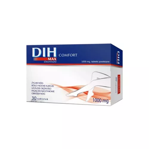 DIH Max Comfort 1000 mg, 30 tabletek