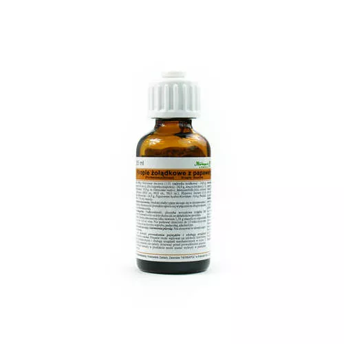 Krople żołądkowe z papaweryną, krople doustne, 35 ml