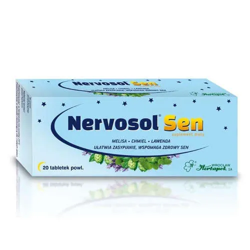 Herbapol, Nervosol Sen, 20 tabletek