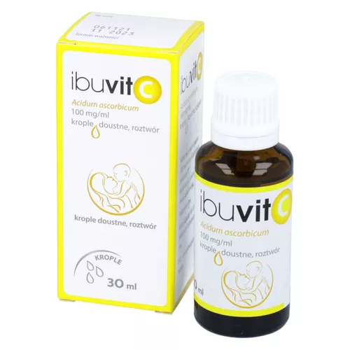 ibuvit C 100 mg/ml, krople doustne, roztwór, 30 ml