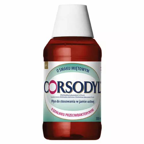 Corsodyl 0,2%, płyn, 300 ml