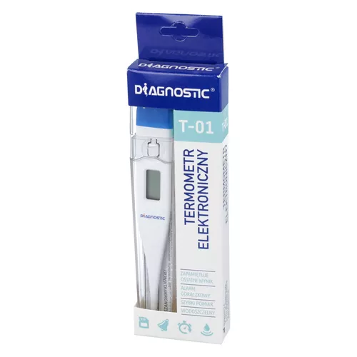DIAGNOSTIC T-01 - termometr elektroniczny, 1 sztuka
