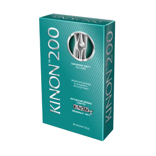 KINON 200 - witamina K2-MK7, 30 tabletek