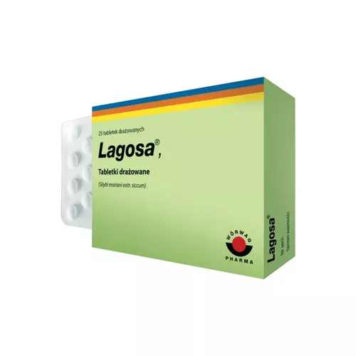 Lagosa 150 mg, 25 tabletek drażowanych