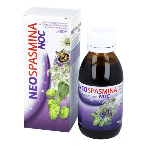 Neospasmina Noc 3,15 ml/15 ml, syrop, 119 ml