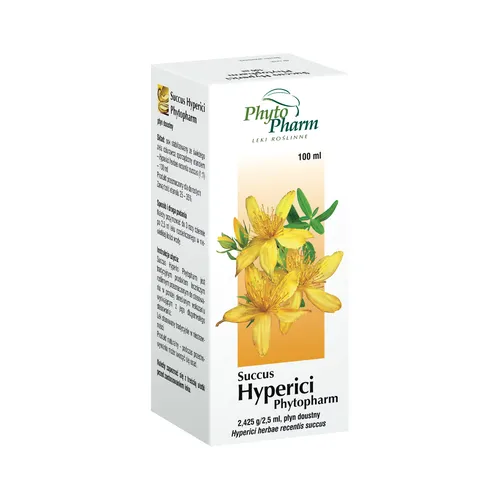 Succus Hyperici  2,425 g/ 2,5 ml, płyn doustny, 100 ml