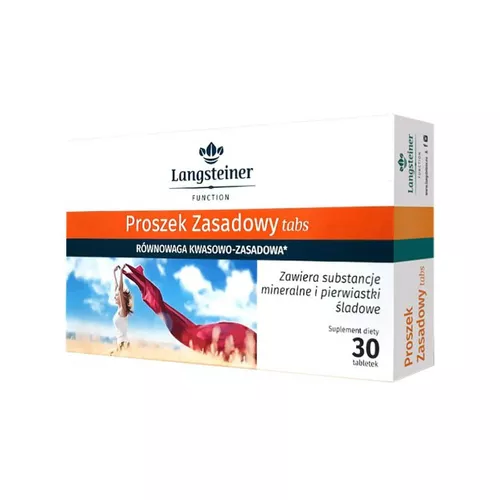 Proszek Zasadowy Tabs, 30 tabletek
