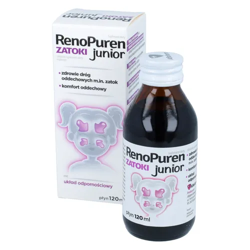 RenoPuren Zatoki Junior, płyn, 120 ml