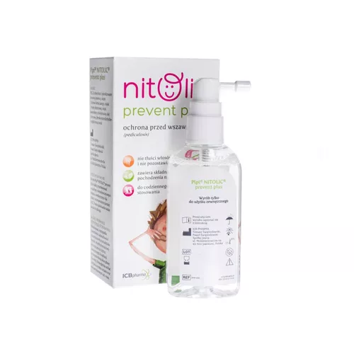Pipi nitolic prevent plus - ochrona przed wszawicą, spray, 75 ml