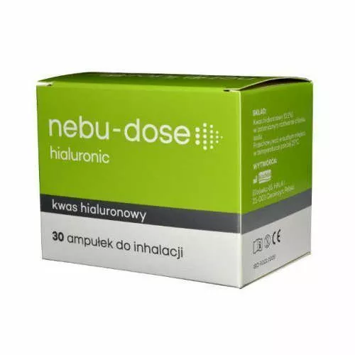 nebu-dose hialuronic - roztwór izotoniczny, ampułki, 30 sztuk