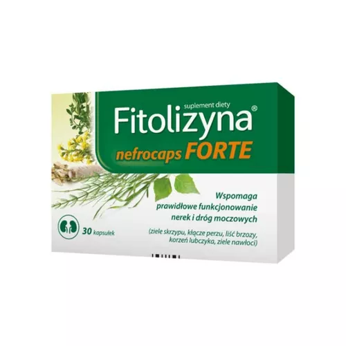 Fitolizyna Nefrocaps Forte, 30 kapsułek