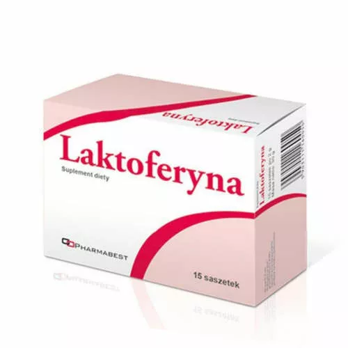 Laktoferyna, proszek, 15 saszetek