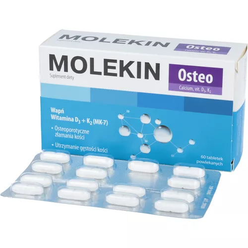 Molekin Osteo, 60 tabletek powlekanych