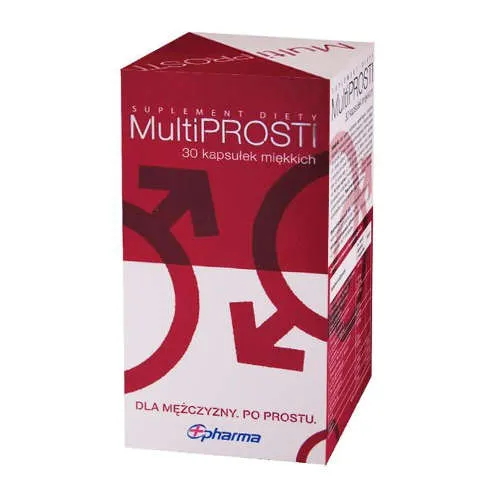 MultiPROSTI - suplement diety dla mężczyzny, kapsułki, 30 sztuk
