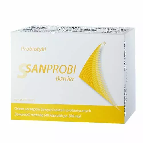 SANPROBI Barrier, probiotyk, 40 kapsułek