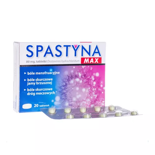 Spastyna Max 80 mg, 20 tabletek