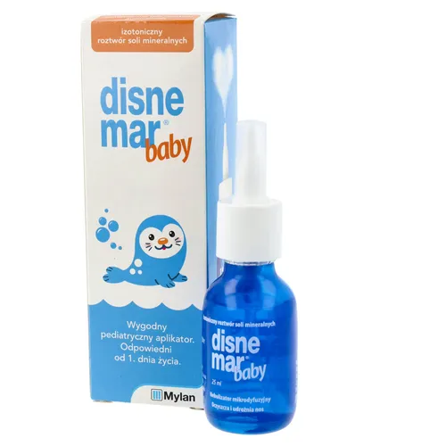 Disnemar baby - aerozol do nosa dla niemowląt i dzieci, 25 ml