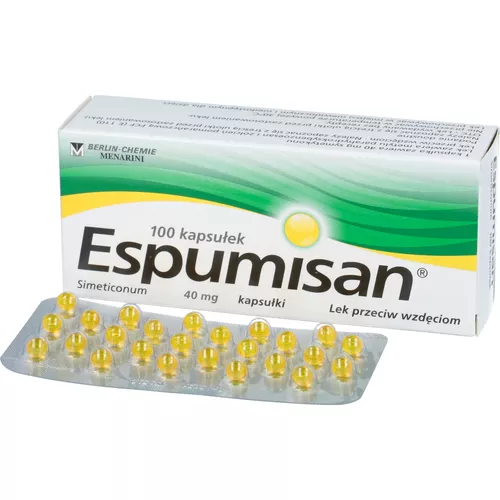 Espumisan 40 mg, 100 kapsułek