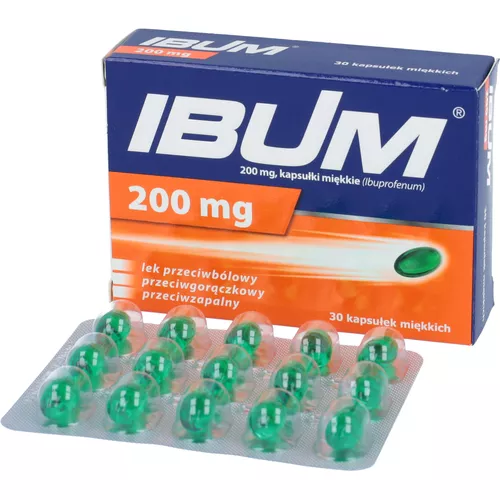 Ibum 200 mg, 30 kapsułek miękkich