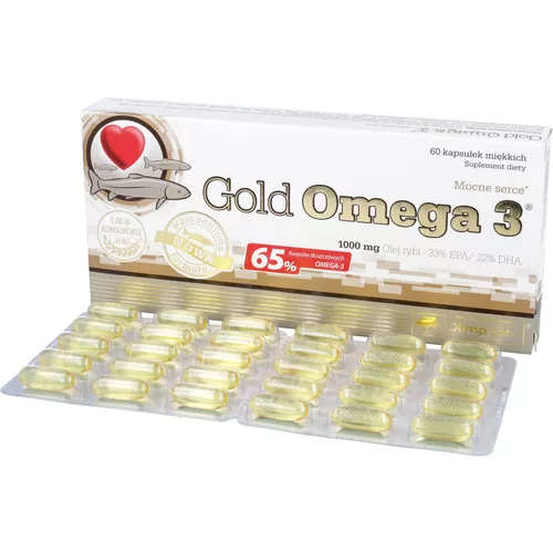 Olimp, Gold Omega 3, 60 kapsułek