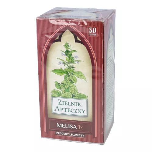 Zielnik Apteczny Melisa Fix, zioła do zaparzania, 30 saszetek