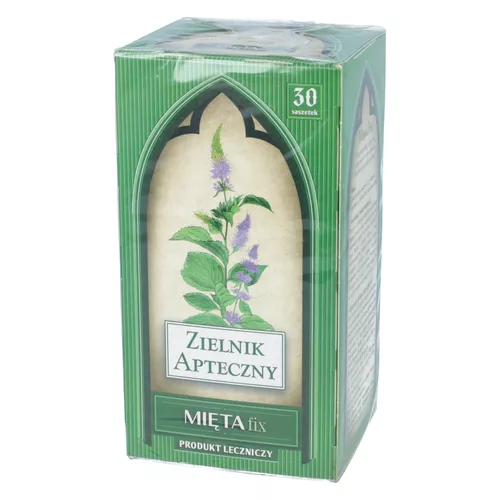 Zielnik Apteczny Mięta Fix, zioła do zaparzania, 30 saszetek
