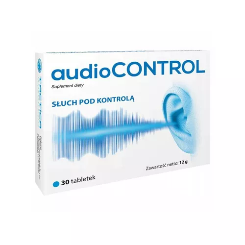Audiocontrol - słuch pod kontrolą, 30 tabletek