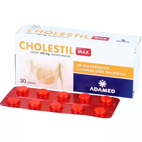 Cholestil Max 200 mg, 30 tabletek