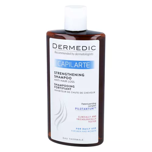 DERMEDIC CAPILARTE - szampon wzmacniający hamujący wypadanie włosów, 300 ml