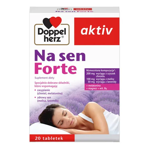 Doppelherz Aktiv Na sen Forte, 20 tabletek