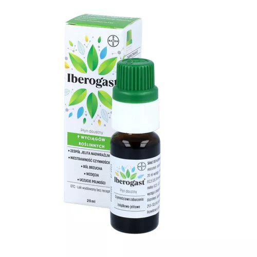 Iberogast, płyn doustny, 20 ml