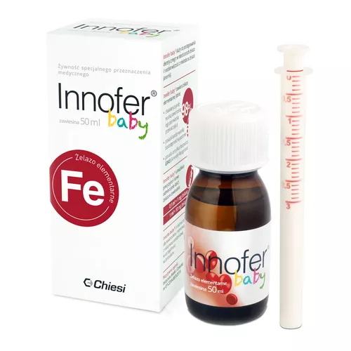 Innofer Baby - zapobiega niedoborom żelaza, 50 ml