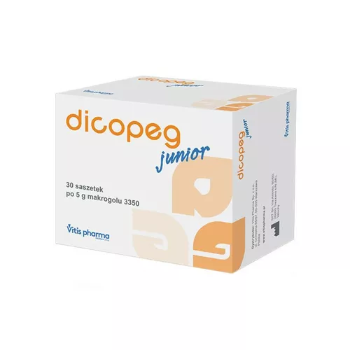 dicopeg junior - na zaparcia u dzieci od 6. miesiąca życia, 30 saszetek