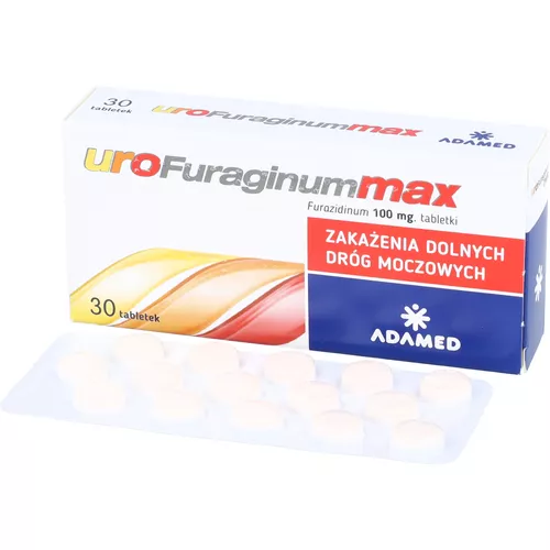 UroFuraginum Max 100 mg, 30 tabletek