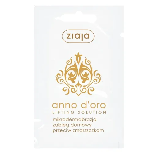 ziaja anno d'oro - mikrodermabrazja, zabieg domowy przeciw zmarszczkom, 7 ml