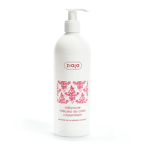 ziaja kaszmirowa - odżywcze mleczko do ciała z kaszmirem, 400 ml