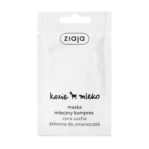 ziaja kozie mleko - maska mleczny kompres, 7 ml