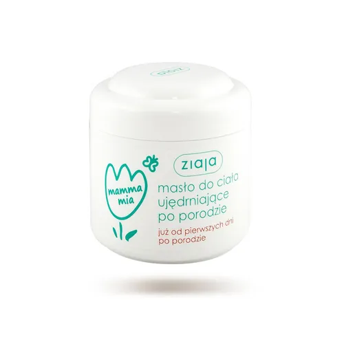 ziaja mamma mia - masło do ciała ujędrniające po porodzie, 200 ml
